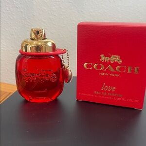 Coach Love Eau de Parfum - Vibrant Red and Gold